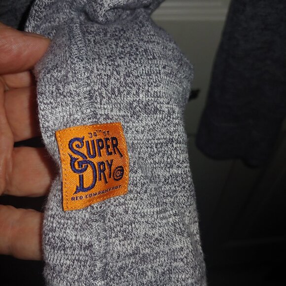 SuperDry - Button Up Long Sleeve T-Shirt - Large - Light Greenish Color - Picture 4 of 5